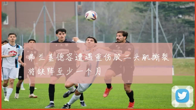 弗兰基德容遭遇重伤股二头肌撕裂将缺阵至少一个月